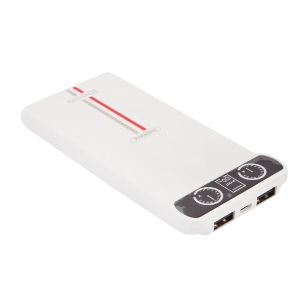Внешний аккумулятор Remax RPP-18 Kingree 10000mAh 2.1A 2USB белый (1/39)