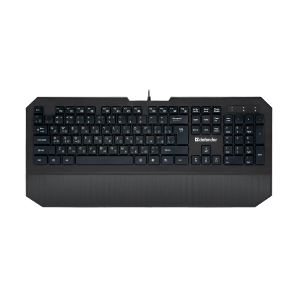 Клавиатура проводная Defender SM-600 Pro Oscar классическая USB 1.5м черный (1/20)