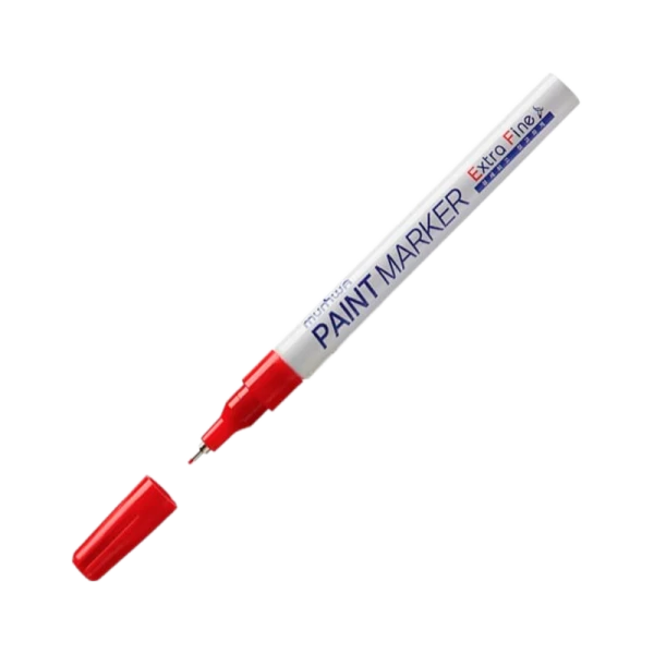 Маркер промышленный MunHwa PAINT MARKER Extra Fine 1.0мм нитрокраска красный