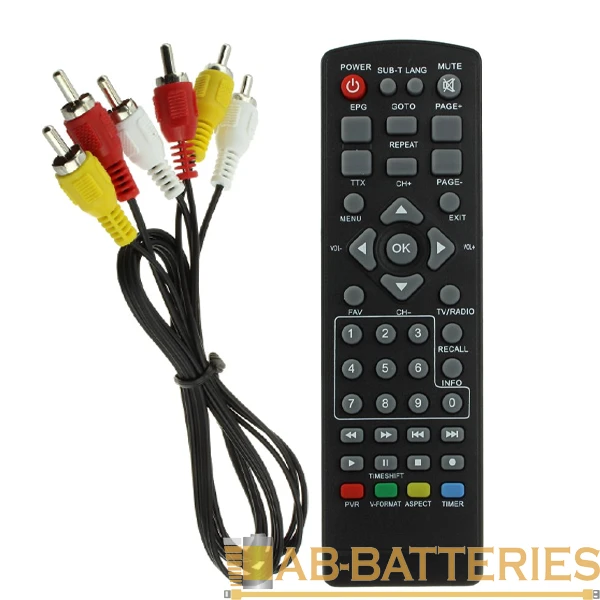 Приставка для цифрового ТВ Skybox T777 HD DVB-T/T2 металл черный (1/60)