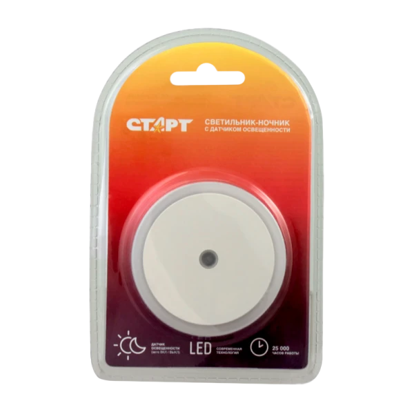 Ночник Старт "Круг" NL 4LED (10/100)