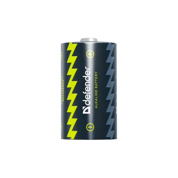 Батарейка Defender LR20 D BL2 Alkaline 1.5V (2/20/120)