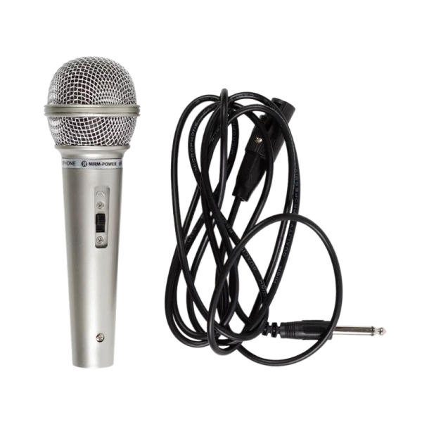 Микрофон MRM-Power MR-701 динамический серебряный (1/50)