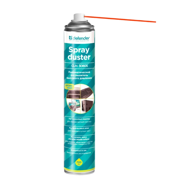 Сжатый воздух (пневматический распылитель) Defender CLN30805 Optima 1000мл (1/6)