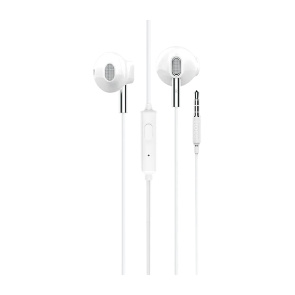 Наушники вставные HOCO M57 с микр. белый (1/21/210)