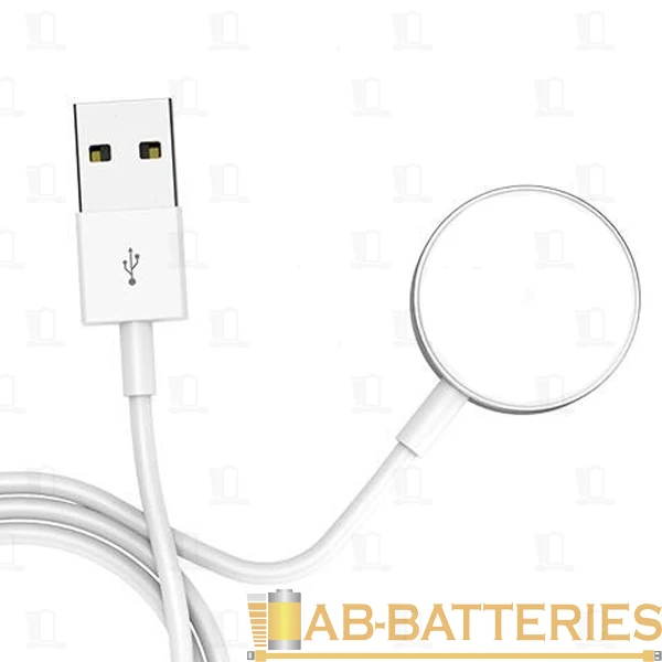 Беспроводное З/У HOCO для умных часов Y1 0.25A белый (1/366)