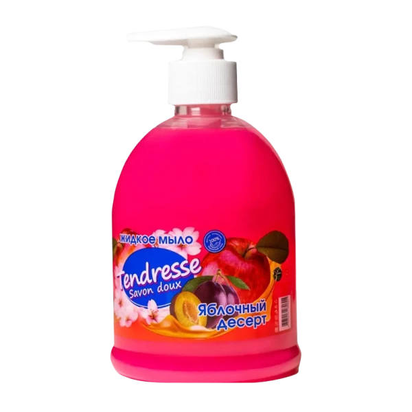 Жидкое мыло для рук Tendresse Яблочный десерт 500мл бутылка (1/6/56)