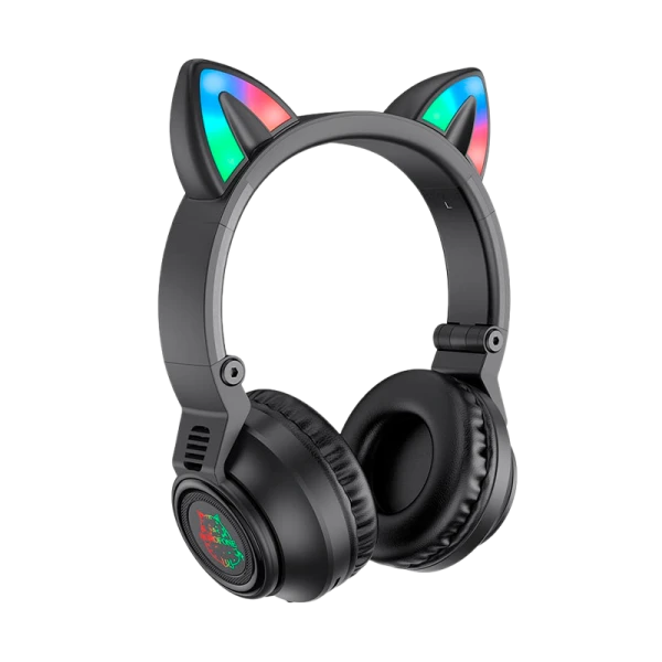 Наушники полноразмерные Borofone BO18 bluetooth 5.0 с микр. черный (1/36)