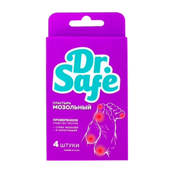 Dr.Safe Пластырь мозольный №4