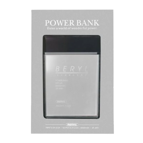 Внешний аккумулятор Remax RPP-69 Beryl 8000mAh 2.0A 2USB белый