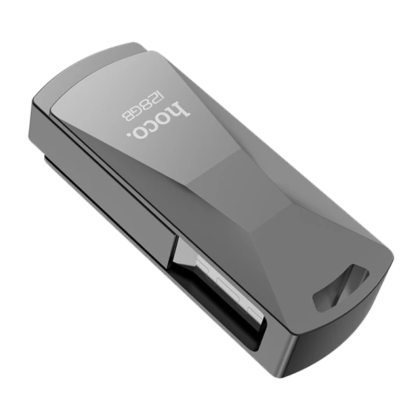 Флеш-накопитель HOCO UD5 128GB USB3.0 металл серебряный