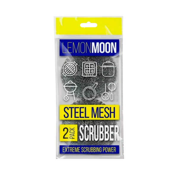 Скраб Lemon Moon металлический 15 гр. 2 шт (1/72)