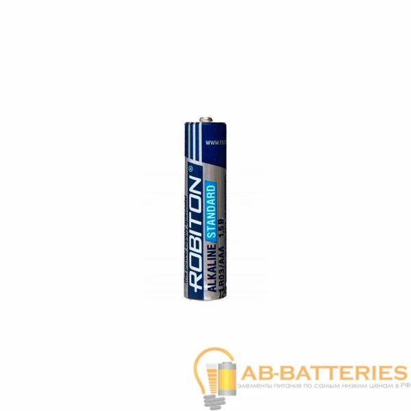 Батарейка ROBITON STANDARD LR03 BULK500, в упак 500 шт