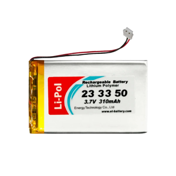 Аккумулятор ET LP233350-PCM Li-Pol, 3.7В, 310мАч (1/27/300)