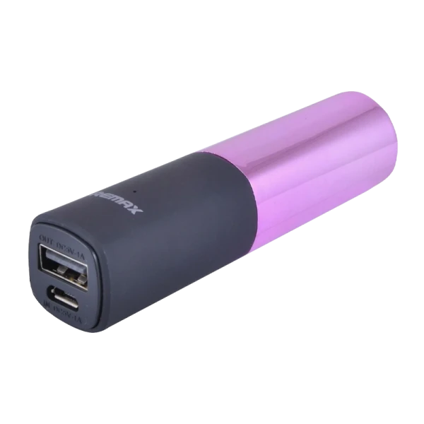 Внешний аккумулятор Remax RPL-12 Lipmax 2400mAh 1.0A 1USB фиолетовый