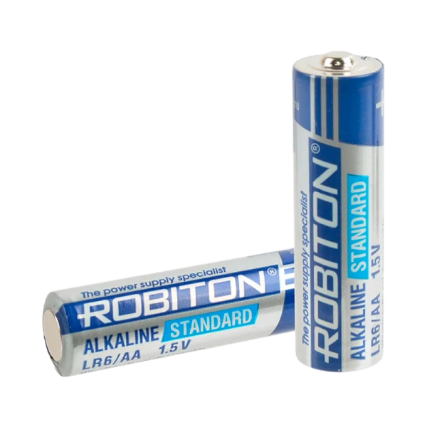 Батарейка ROBITON STANDARD LR6 BULK500, в упак 500 шт (500/1000)