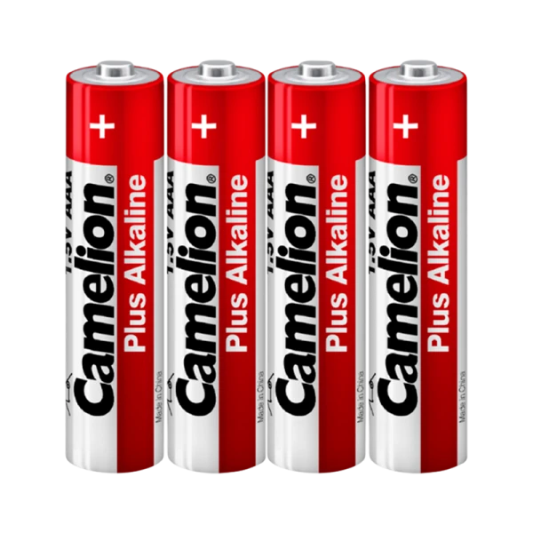 Батарейка Camelion Plus LR03 AAA Shrink 4 Alkaline 1.5V (4/60/1200)