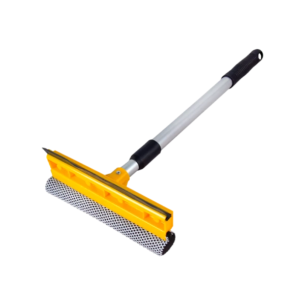 Швабра для стекла Рыжий кот WS-06 78см телескопическая (1/30)