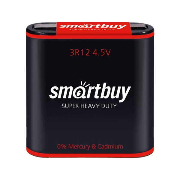 Батарейка Smartbuy Super 3R12 Shrink 1 Heavy Duty 12V (1/12/144)