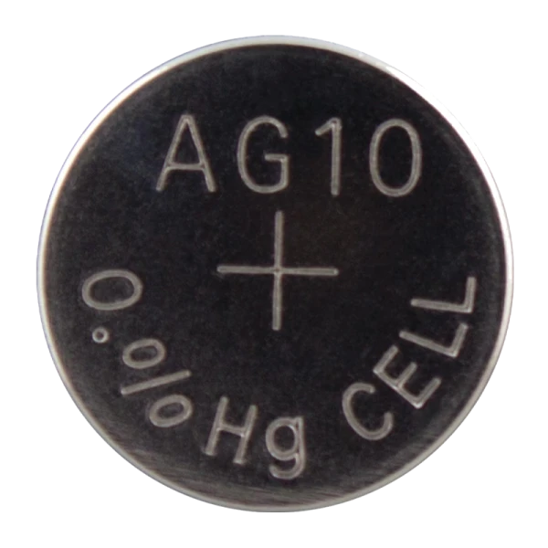 Батарейка GP G10/LR1130/LR54/389A/189 BL10 Alkaline 1.5V отрывные (10/250/5000) R