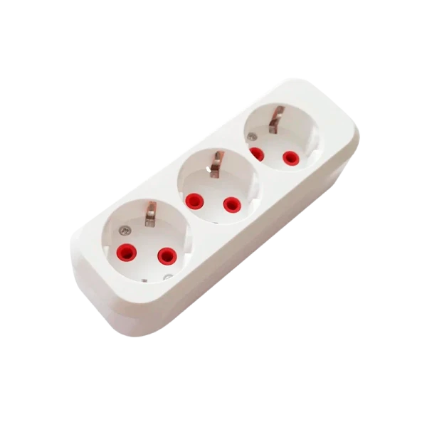 Колодка Прогресс 3р.С/З белый (1/10/100)