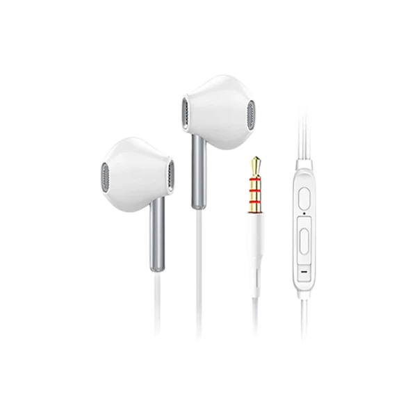 Наушники вставные Lenovo XF06 с микр. белый