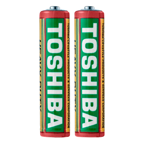 Батарейка Toshiba R03 AAA Shrink 2 Heavy Duty 1.5V (2/40/200/1000)