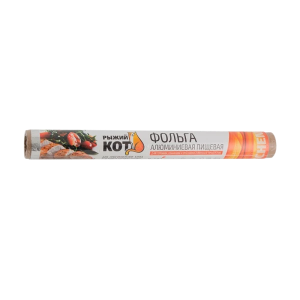 Фольга пищевая Рыжий кот 29см x 8.0м 9мкм (1/50)