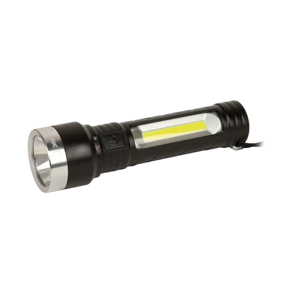 Фонарь автомобильный ЭРА AA-501 0.5W 1LED от аккумулятора черный (1/12/144)