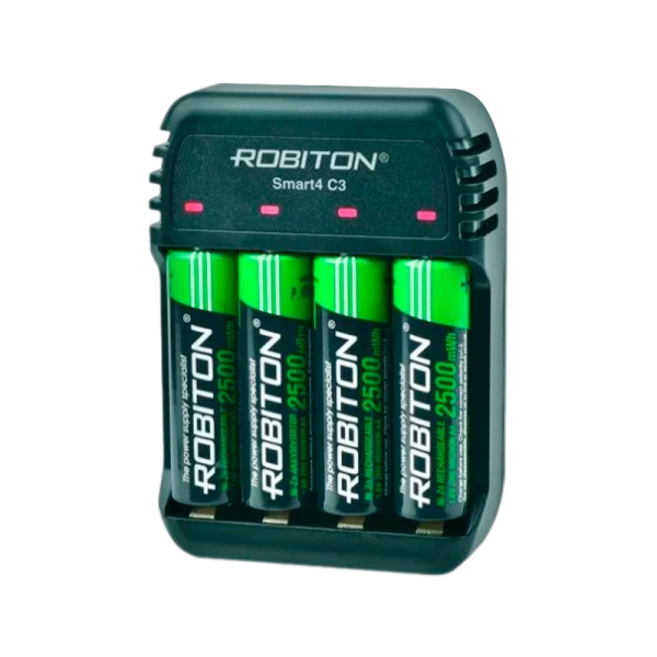 Зарядное устройство ROBITON Smart4 C3 U2-NZ/NC/MH-GV-CFPU