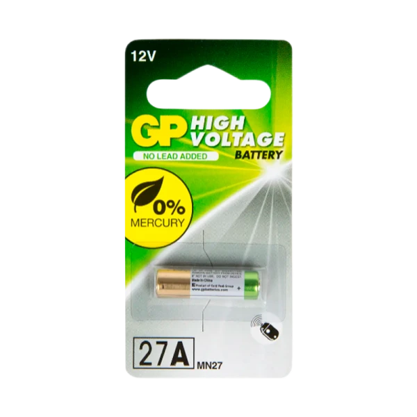 Батарейка GP LR27/A27/MN27 BL1 Alkaline 12V (1/10/600) R