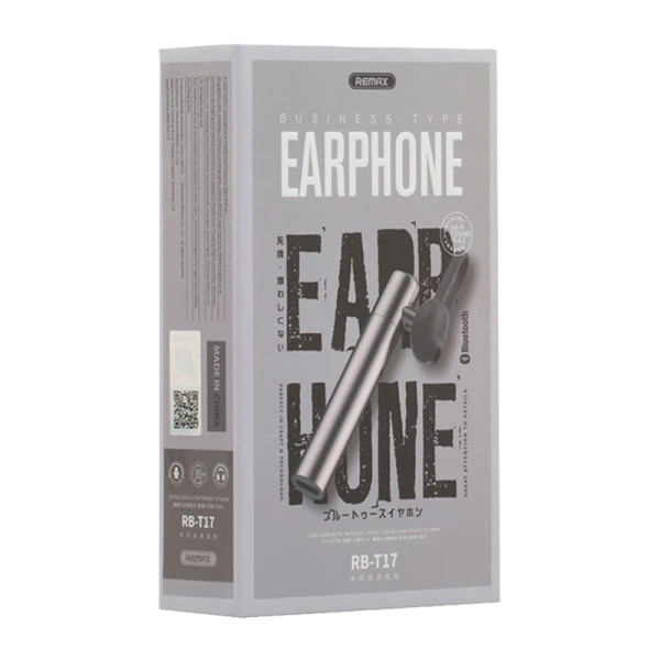 Bluetooth-гарнитура REMAX RB-T17 Серый