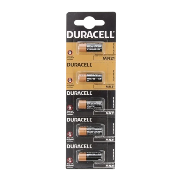 Батарейка Duracell LR23/V23GA/A23/MN21 BL5 Alkaline 12V (5/20/200)