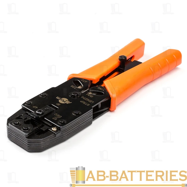 Клещи обжимные ATcom 2008R (RJ45, RJ11) (1/50)