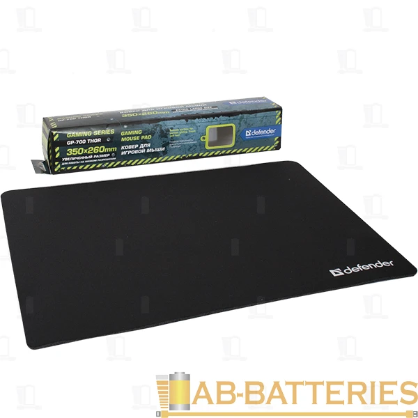 Коврик для мыши Defender GP-700 Thor 260x30x350мм черный (1/50)