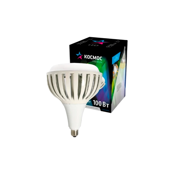 Лампа светодиодная Космос KHW E40 100W 6500К 220V PREMIUM HWLED (1/6)