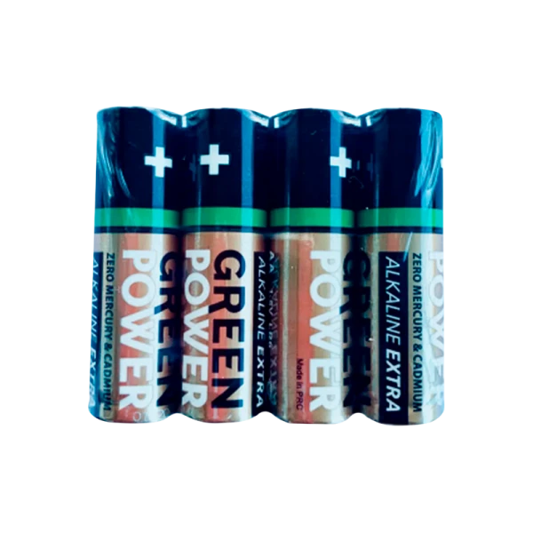 Батарейка Green Power LR6 AA Shrink 4 Heavy Duty 1.5V (4/60/960)