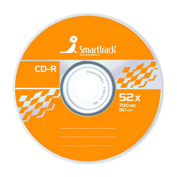 Диск CD-R SmartTrack 700MB 52x 50шт. cake box (50/250)