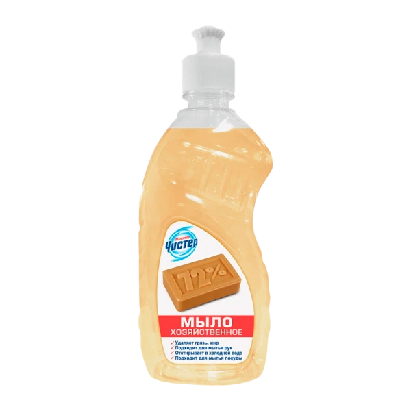 Жидкое мыло Мистер Чистер Хозяйственное 450мл