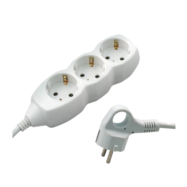 Удлинитель Старт S 3р.С/З 10A 1.5м 2x0.75мм² IP20 белый (1/20)