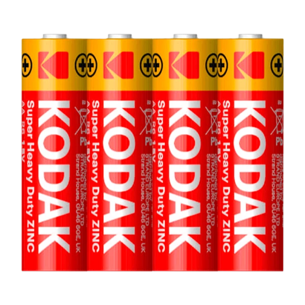 Батарейка Kodak Extra R6 AA Shrink 4 Heavy Duty 1.5V (4/24/576/34560)