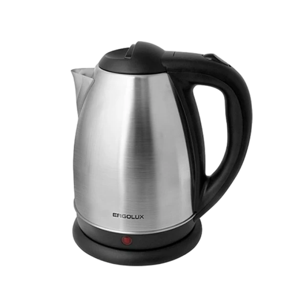 Электрочайник Ergolux ELX-KS01-C72 2300W 1.8л серебряный черный