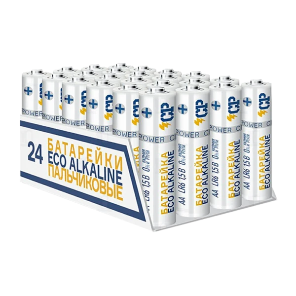 Батарейка Crazy Power Eco LR6 AA BOX24 Alkaline 1.5V (24/576)