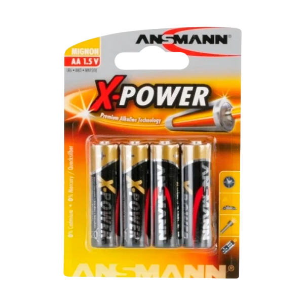 Батарейка ANSMANN X-POWER LR6 BL4