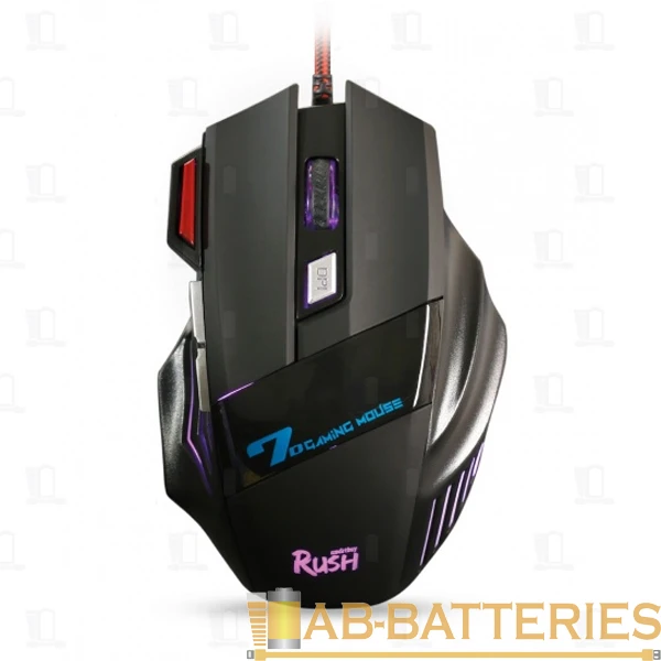 Мышь проводная Smartbuy 721G RUSH Zombie игровая USB черный (1/40)