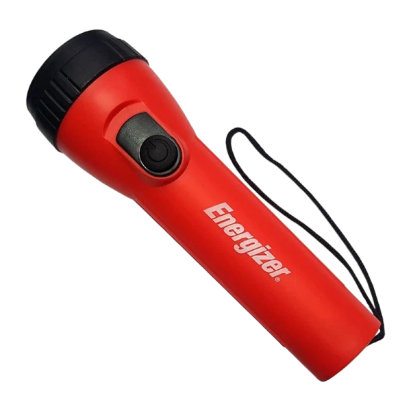 Фонарь универсальный Energizer Plastic Light 1LED от батареек оранжевый (1/9/90)
