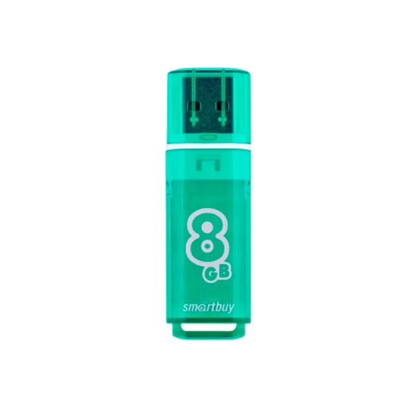 Флеш-накопитель Smartbuy Glossy 8GB USB3.0 пластик зеленый