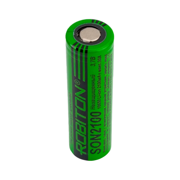 Аккумулятор ROBITON SON2100 без защиты 30А (Sony US18650VTC4) PK1 (1/96/192)