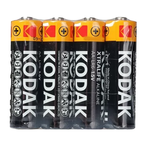Батарейка Kodak XTRALIFE LR6 AA Shrink 4 Alkaline 1.5V (4/60/600/21600)