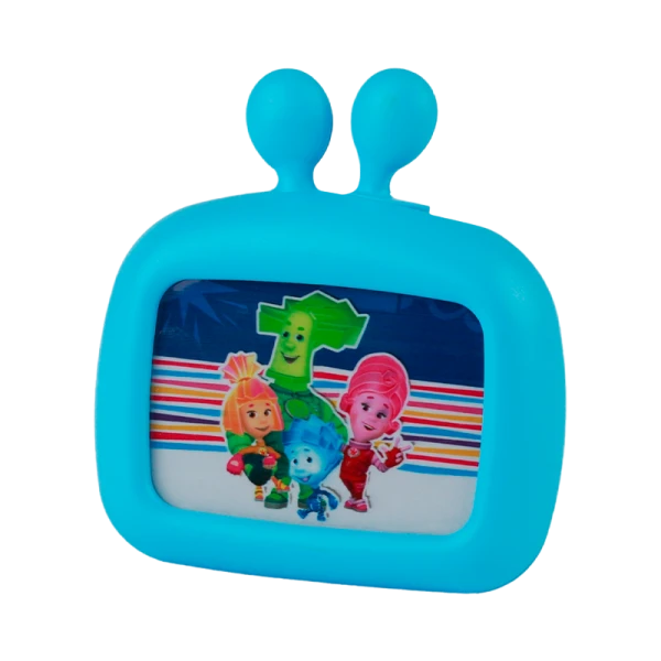 Ночник ЭРА NN-613 ФИКСИКИ 1LED 0.5W 220V в розетку синий (1/6)